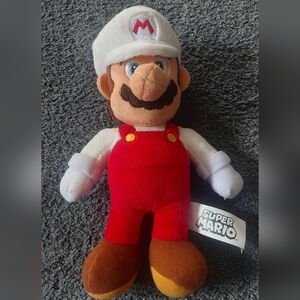 Nintendo Super Mario Plush Toy - Red, White, and Brown